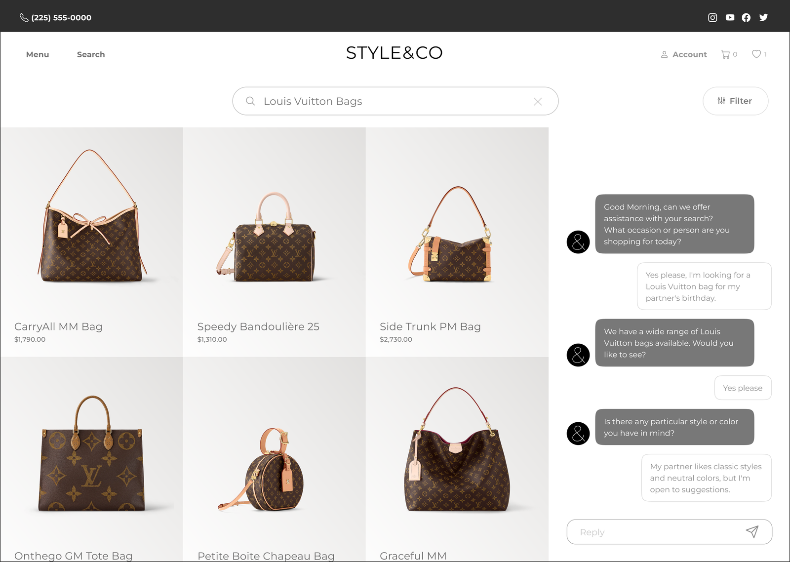 Algolia Generative Commerce