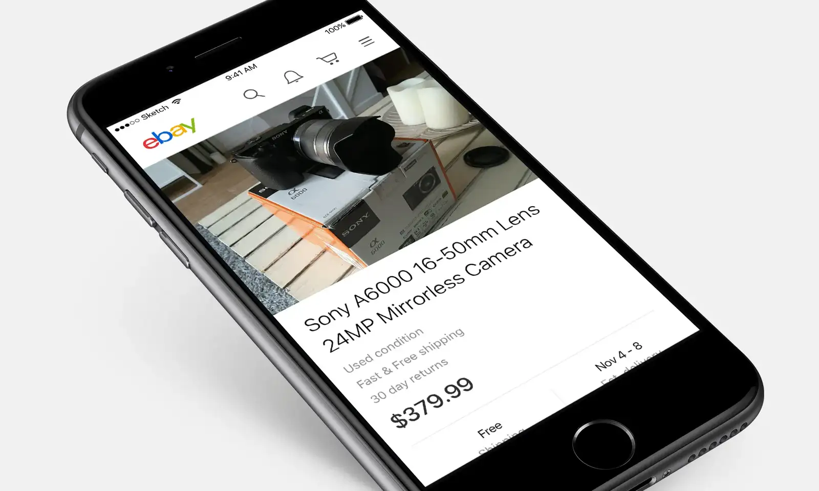 eBay View Item Experience